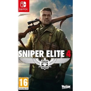 Image of Sniper Elite 4 Nintendo Switch Game