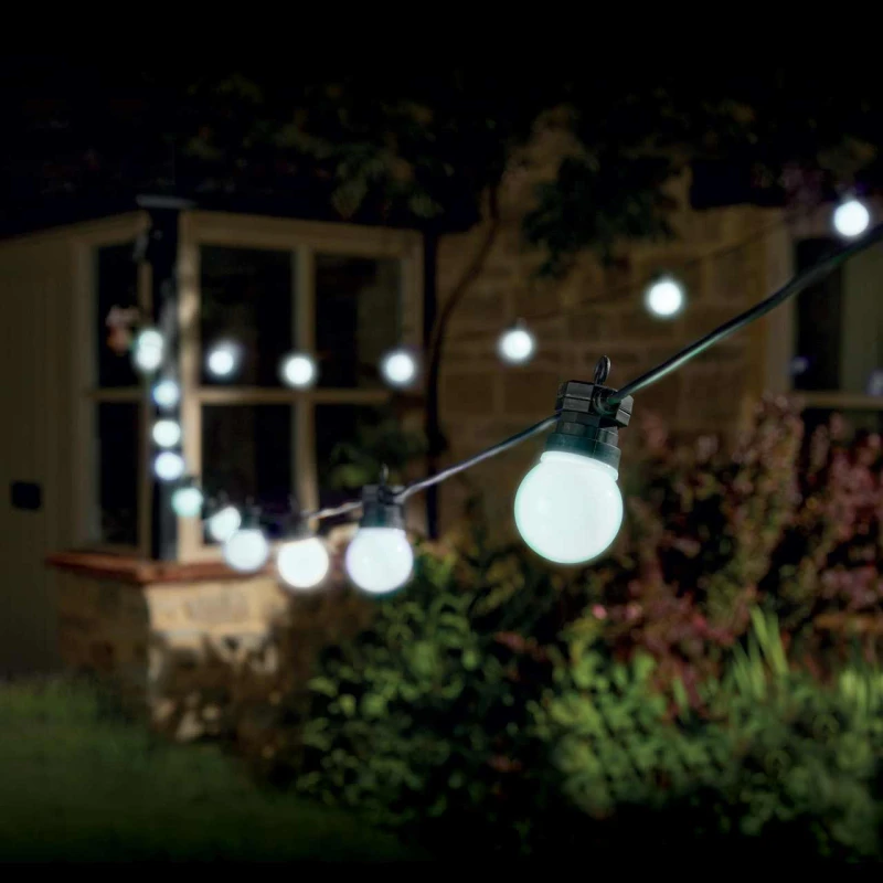 Image of Smart Garden Smart Garden 20 Low-Voltage Festoon String Lights - White