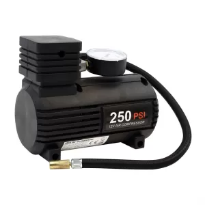 Image of Streetwize Accessories 12V Compact Air Compressor With Gauge