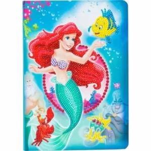 Image of The Little Mermaid Crystal Art Notebook 26x18, none
