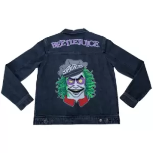 Image of Cakeworthy Beetlejuice Denim Jacket - S