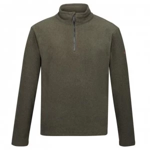 Image of Regatta Edley Half Zip Fleece - Dark Khaki