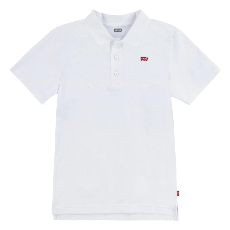 Image of Levis Kids Back Neck Tape Polo - Boy's - 4A - White