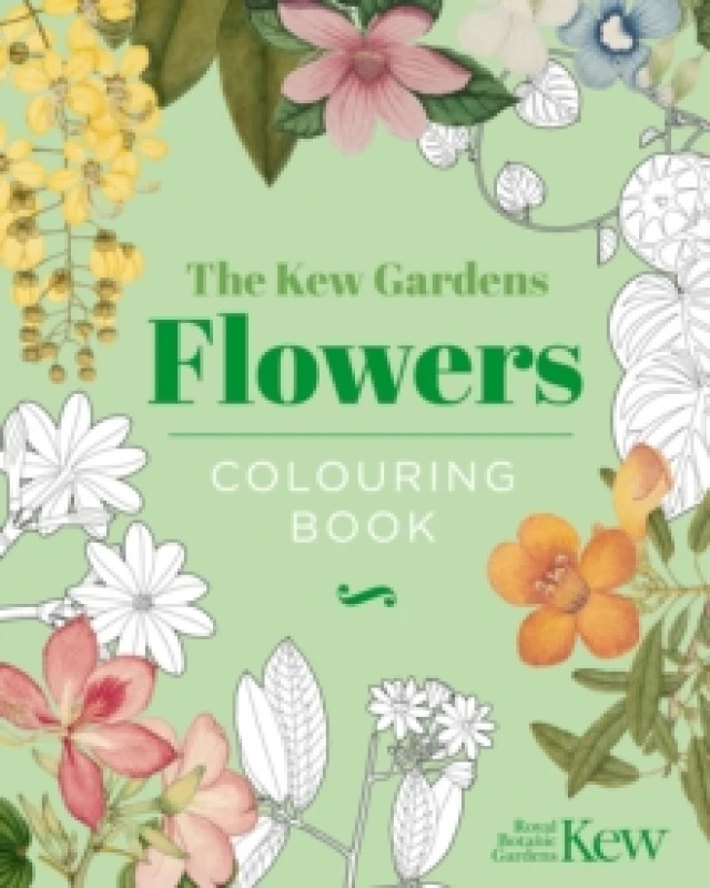 Image of The Kew Gardens Flowers Colouring Book : Hardback Gift Edition Hardback