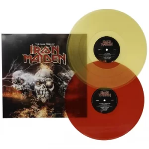 Image of The Many Faces Of Iron Maiden (Limited Yellow/Red Transparent Vinyl)