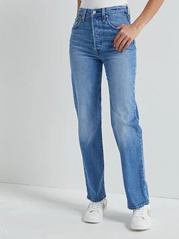 Image of Levis Ribcage Straight Ankle Jeans Dance Around Women W31 L29;W30 L29;W29 L29;W28 L29;W27 L29;W26 L29;W25 L29;W31 L27;W30 L27;W29 L27;W28 L27;W27 L27