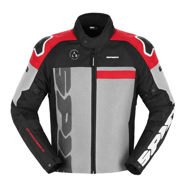 Image of Spidi Progressive Net Windout Jacket Red L