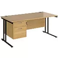 Image of Dams International Desk MC16P2KO 1,600 x 800 x 725 x 800 - 990 mm