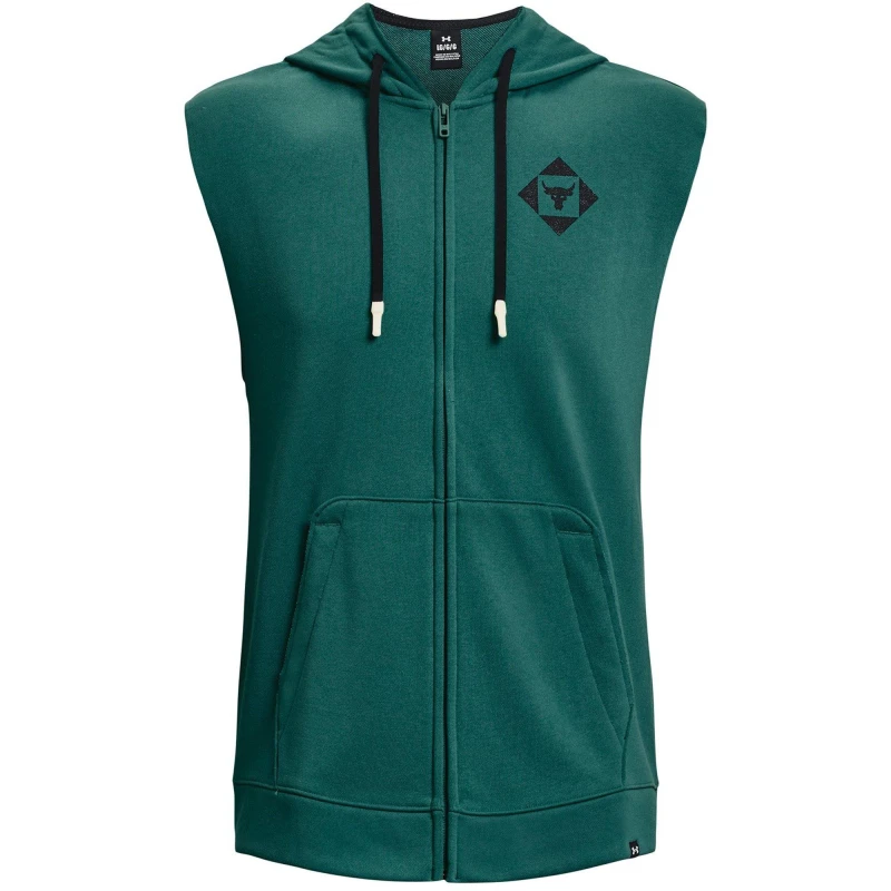 Image of Under Armour Mens Tech Fleece Full-Zip Hoodie Green male S