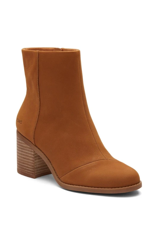 Image of TOMS 'Evelyn' Ladies Ankle Boots Tan female