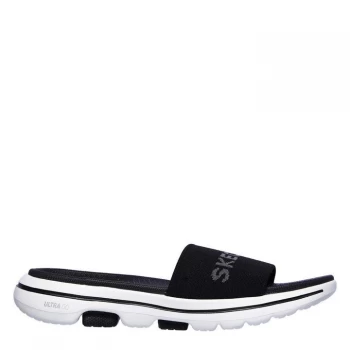 Image of Skechers Go Walk 5 Womens Sandals - Black