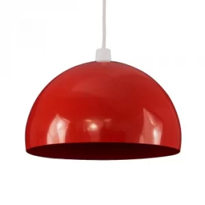 Image of Curva Pendant Shade in Red