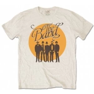 Image of The Band Circle Loge Mens Sand T Shirt: Medium