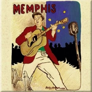 Image of Elvis Presley - Memphis Fridge Magnet