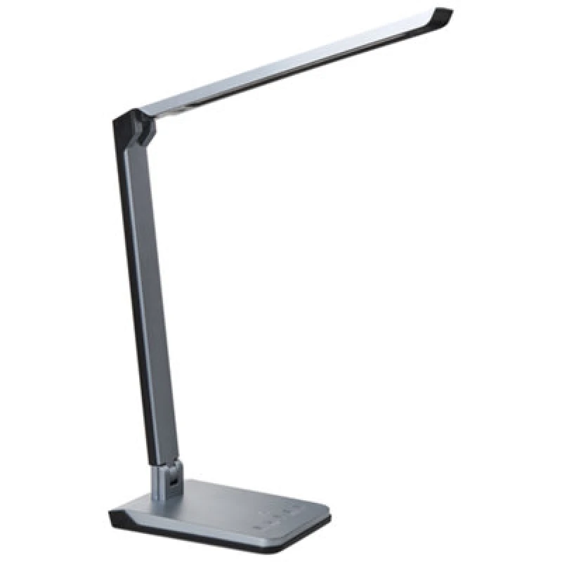 Image of Beliani LED Desk Lamp Pictor With Dimmer Dark Grey