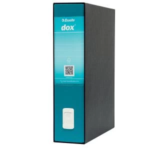 Image of Esselte DOX 2 Class Lever Arch File Foolscap Green - Outer carton of 6