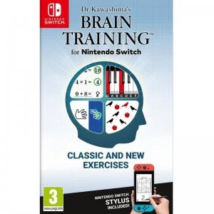 Image of Dr Kawashimas Brain Training Nintendo Switch Game