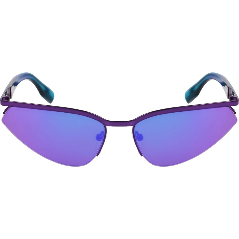 Image of Karl Lagerfeld Karl Lagerfeld KL352S-6117500 Shield Sunglasses in Purple Purple One Size Unisex 883900109185