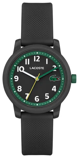 Image of Lacoste Lacoste Kids Black Silicone Strap Watch