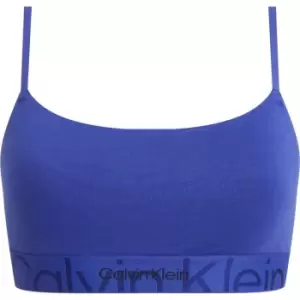 Image of Calvin Klein Unlined Bralette - Blue