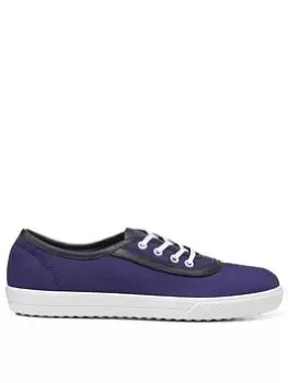 Image of Hotter Mabel Plimsoll - Navy, Size 5, Women