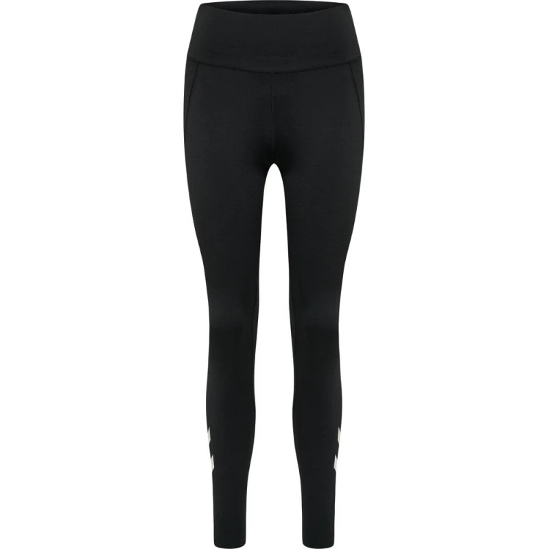 Image of Hummel Grace High Waist Tights Womens Black female 8 (XS)