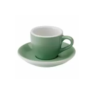 Image of Loveramics - Espresso cup with a saucer Egg Mint, 80 ml