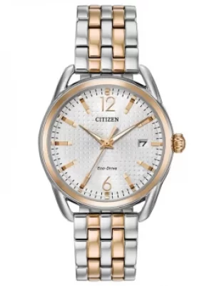 Image of Citizen Ladies LTR Date Two Tone Bracelet Watch FE6086-74A