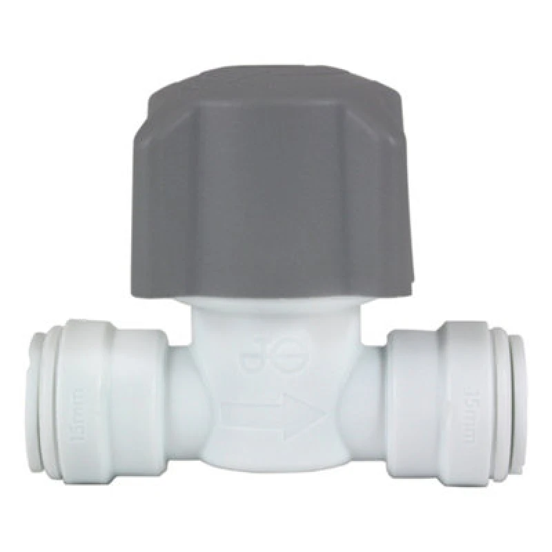 Image of JG Speedfit John Guest Speedfit Plastic Stop Valve 22mm (22Stv/2)
