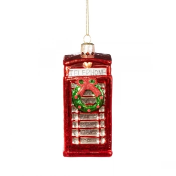 Image of Sass & Belle Phone Box with Wreath Shaped Bauble