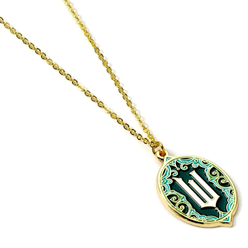 Image of WICKED W Green Emerald City Necklace