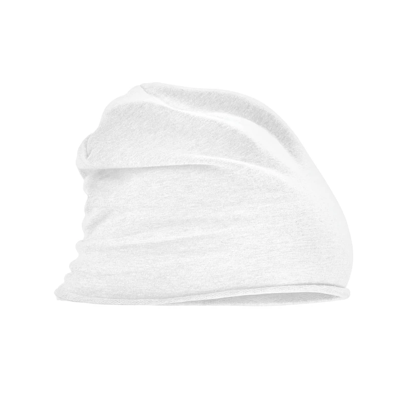 Image of Beechfield Beechfield Men Jersey Beanie in White White One Size Male 5063377394979