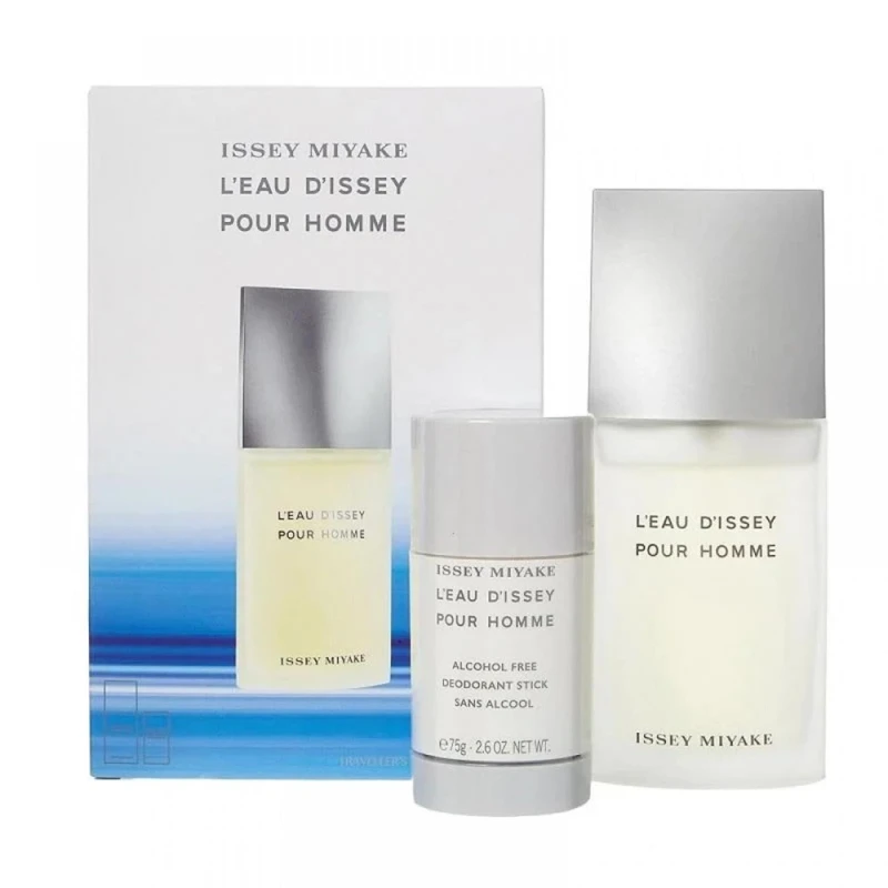 Image of Issey Miyake L'Eau d'Issey Pour Homme Gift Set 75ml Eau de Toilette + 75g Deodorant Stick