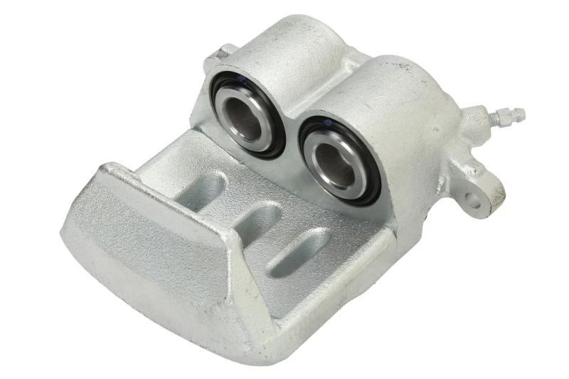 Image of BREMBO F 83 228 Brake caliper ESSENTIAL LINE Front Axle Left Grey Cast Iron Brake Caliper (78)