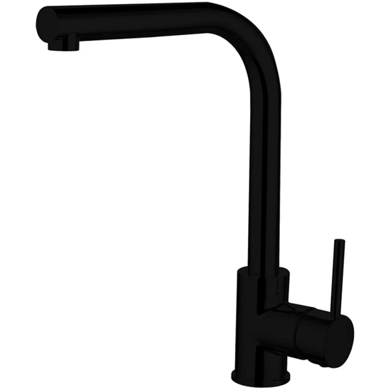 Image of Balterley Traditional Dual Handle Kitchen Mixer Tap, Black