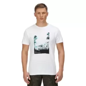 Image of Regatta Cline VI T-Shirt - WhiteHoliday