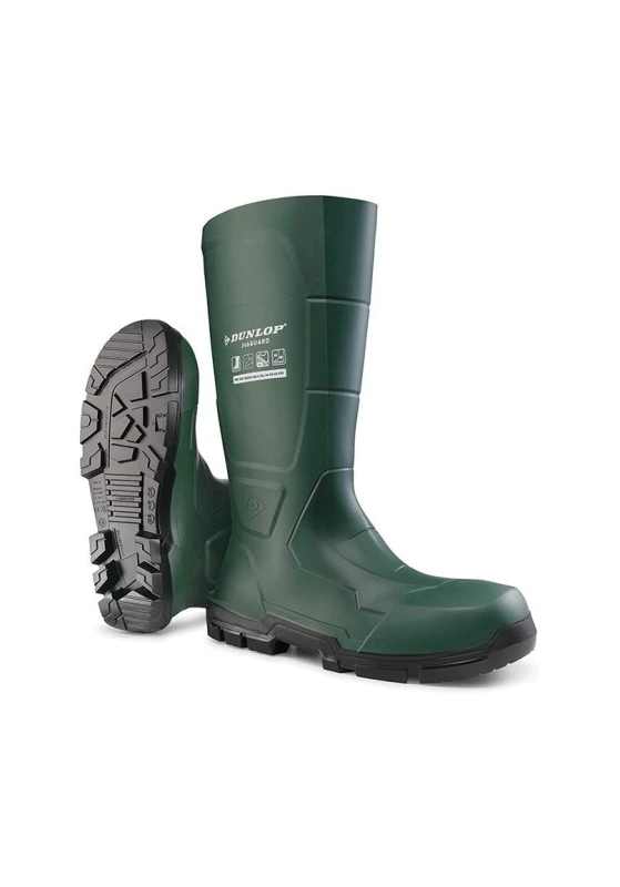 Image of Dunlop 'JobGUARD' Wellingtons Green