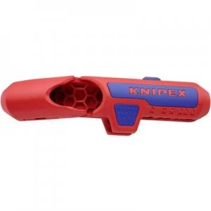 Image of Knipex 16 95 02 SB ErgoStrip Cable stripper Suitable for Round cable, Wet room cables, Data cables, Coaxial cables 4.8 up to 13mm 0.2 up to 4 mm²