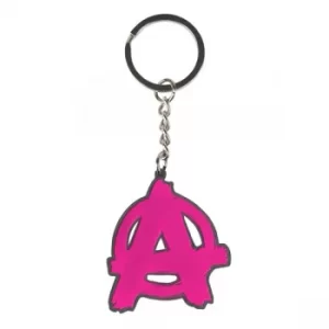 Image of Rage 2 Metal Keychain Anarchy
