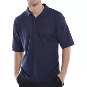 Image of Click Polo Shirt Navy Blue - XS