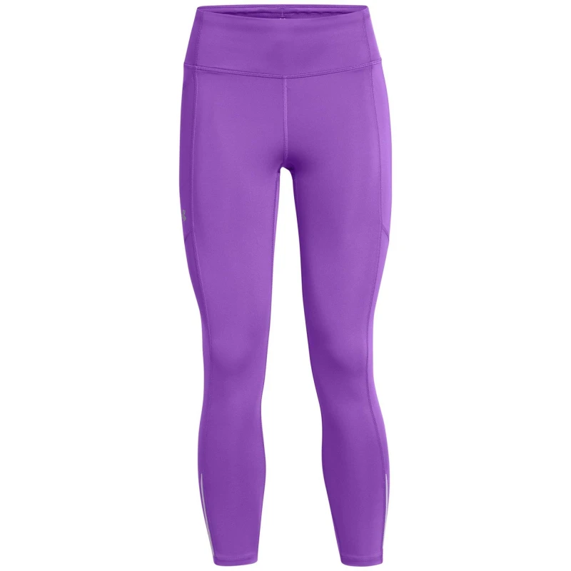Image of Under Armour Womens Fly Fast Ankle Legging Purple female 8 (XS)