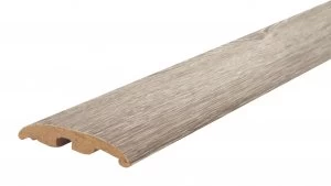Image of Wickes Novara Grey Laminate Flooring Threshold Bar