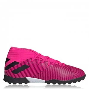 Image of adidas Nemeziz 19.3 Junior Astro Turf Trainers - ShockPink/Black