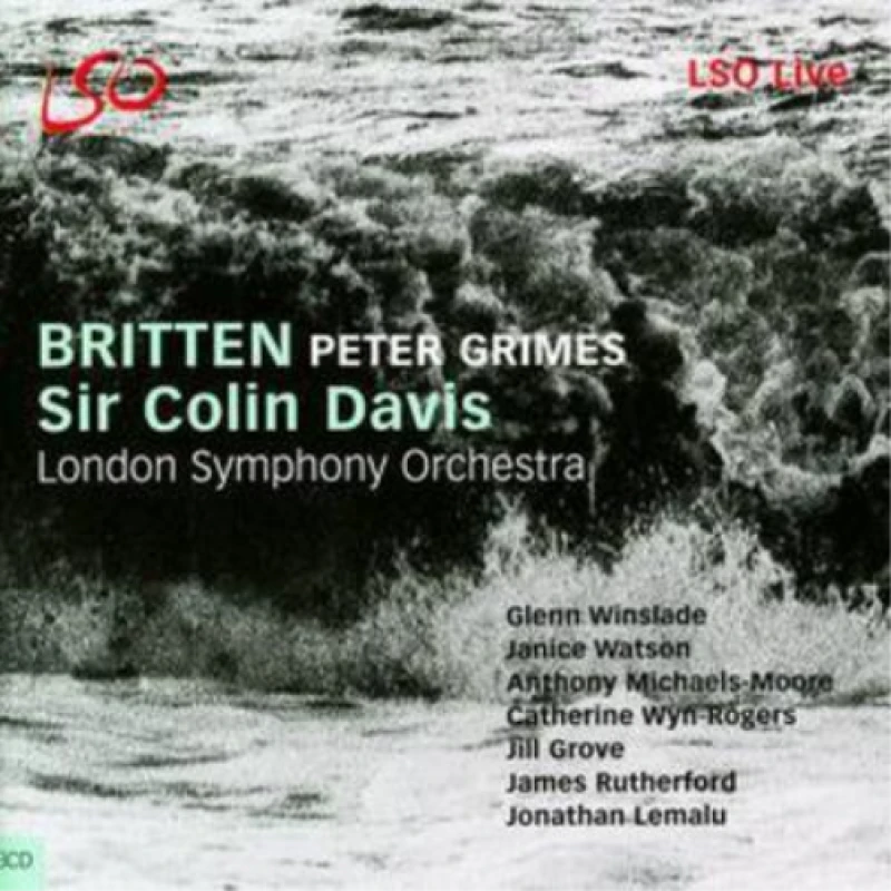 Image of Benjamin Britten - Peter Grimes (Davis, LSO, Winslade, Watson, Michaels-Moore) (Music CD) Music CDs - Music CD