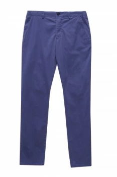 Image of Mens French Connection Machine Gun Strech Slim Trousers Deep Blue