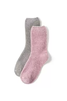 Image of 2 Pack Chenille Socks