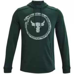 Image of Under Armour Armour Rock Terry Snake Hoodie Mens - Green