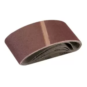 Image of Silverline Sanding Belts 65 x 410mm 5pk 80 Grit 807650