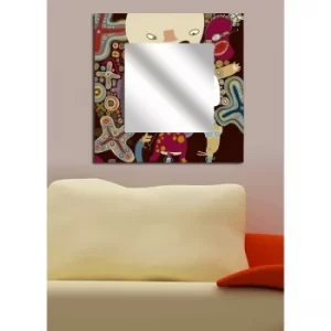 Image of MA-3 Multicolor Abstract Decorative Mirror