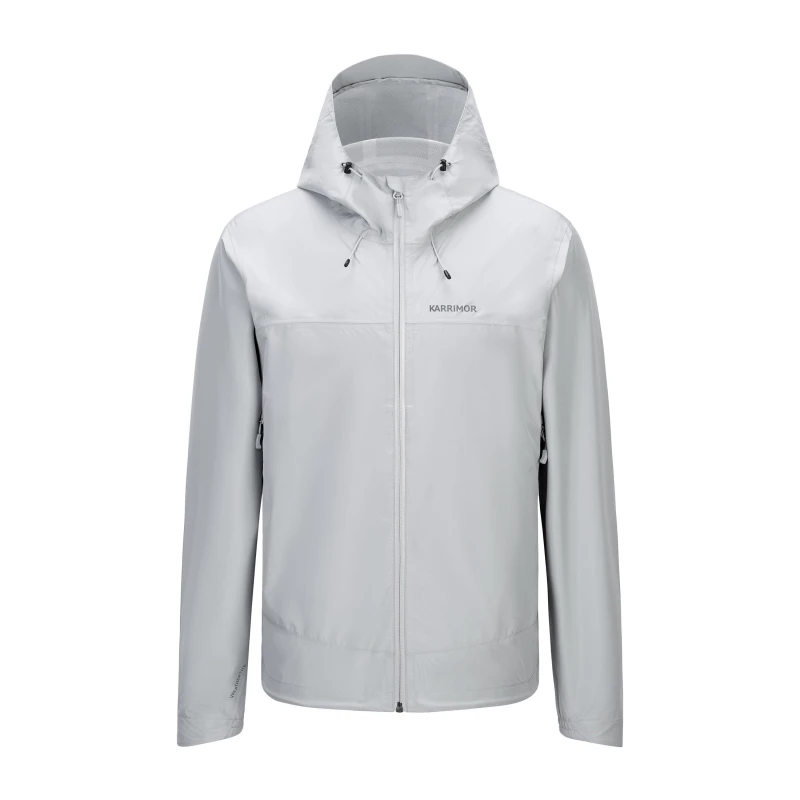 Image of Karrimor Mens Helium Waterproof DWR Jacket Grey male S